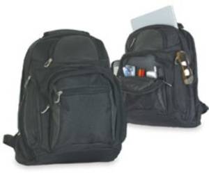 DDI 1473945 Horizon Deluxe Compu Backpack - Black
