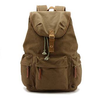 Canvas Dslr Camera Rucksack