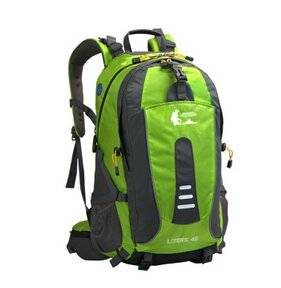 45 L Outdoor Backpack Men and Women with Hiking Backpack to Travel Emerald