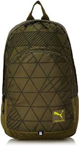 Puma Burnt Olive and Factured Camo Casual Backpack (7298814)