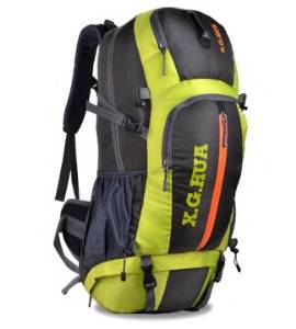 Mountaineering Bag 50 L Outdoor Backpack Male Travel Travel Backpack Backpack Outdoor Green