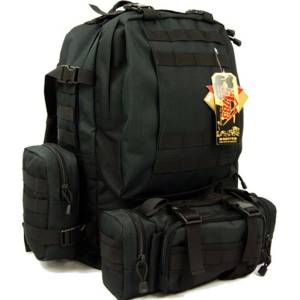 Cp Camouflage Military Enthusiasts Outdoor Camouflage Combination Package Shoulders Tactical Attack Packets American Backpack Black