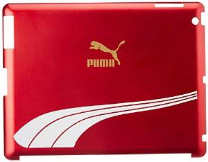 Puma Haute Red and Whisper White and Meta Tablet Sleeve