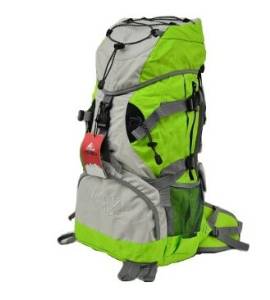 35 L Camping Bag Waterproof and Anti-scrape Wear-resisting Outdoor Climbing Package Leisure Camping Backpack Fruit Green