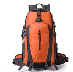 Outdoor Sports Leisure Mountaineering Bag Backpack Travel Bag Men and Women 40 L Orange 40 L