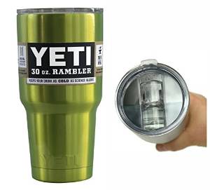 Yeti Coolers 30 oz Stainless Rambler Tumbler Cup with Exclusive Spill Proof and Resistant Lid