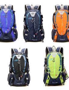 The New Outdoor Riding Backpack Camping Trip to The Mountains
