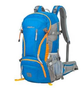 Professional Men and Women Backpack Backpack Outdoor 40 L Blue Backpack Bag