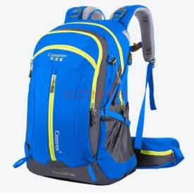 Outdoor Backpack L50l 40 Men and Women Outdoor Climbing Package Travel Backpack Shoulders Baohu Outsourcing Blue 50 L
