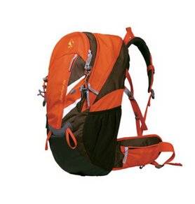 Outdoor Backpack and 30 L Multi-functional Sports Bag Wear-resisting Bag Hike Leisure Mountaineering Bag Orange 30 L