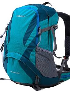 Hewolf Multifunctional Hiking Leisure Sports Traveling backpack 32L 1632 Blue/Green/Red