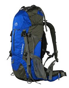 Oxking Topsky Outdoor Hiking Climbing Clycling Canvas Backpack Daypacks Waterproof Professional Mountaineering Backpack T30621 Shoulder Bag 40L-60L High Cpacity Unisex Trekking Travel Bag Rucksack Multi Color