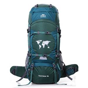 Topsky&reg; Outdoor Hiking Climbing Mountaineering Bag Waterproof Backpack Daypacks Shoulder Trekking Rucksack 70L Unisex Travel Bag