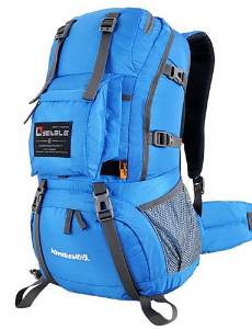 OSEAGLE Nylon Backpack Hiking Bag Camping Travel Rucksack Sports Waterproof Pack 45L