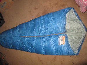 VINTAGE DOWN SLEEPING BAG WASHINGTON QUILT CO. 3# MT. McKINLEY OLT