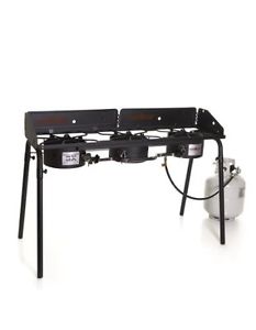 Camp Chef Explorer 3X Stove Hunting Camping Cooking Outdoors Parties Propane Fun
