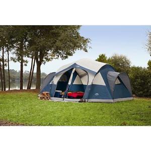 NEW High Roof 8 Person 2 Room Tent 14' x 14' and Carry Bag INTERNATIONAL SHIP