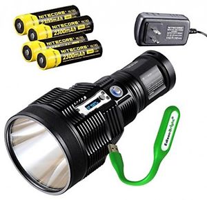 Rechargeable Bundle: Nitecore TM36 Lite 1800 Lumen Luminus SBT-70 LED / 4 X USB