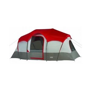 Camping Tent Dome Premium Outdoors Sport 7 Person 2 Room Window Hiking Zippered