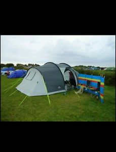 Sunncamp Shadow 600 tent and Sunncamp extension 6 man