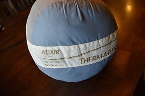 NEW THERM-A-REST ALTAIR 0 Deg 750 FILL DOWN SLEEPING BAG