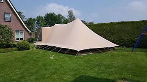 Dutch Canvas Tent: Vrijbuiter Sperwer 6 man. Excellent condition