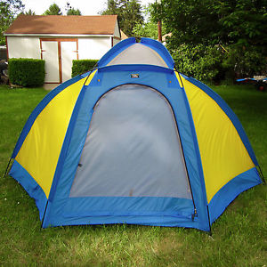 FOUR 4 PERSON TENT L.L. Bean Expedition Geodesic Dome Style - EUC - Little Use