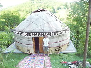 real Kyrgys Yurt 19.6ft 6m Jurta Yurts юрта Kyrgystan Ger Tent Tipi house tepee