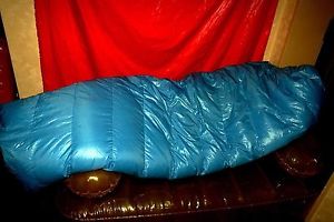 SALEWA Down Sleeping Bag Sac Couchage Schlafsack Slaapzak Glanz Shiny Nylon