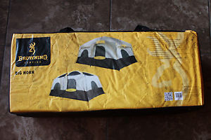 NEW Browning Camping Big Horn Family Hunting 2 Room Tent w Wall Divider 10x15'