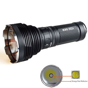 ACEBeam K60 Cree XHP70 LED Magnetic Ring Flashlight 5000lm LED Torch Black 704m