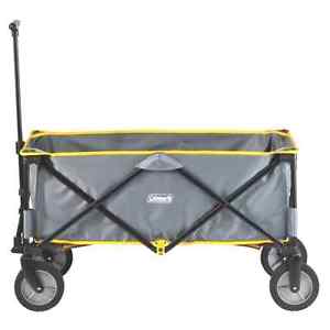 Coleman Camping Outdoor Camp Wagon Foldable Carriage Cart Wheel Coatch NEW