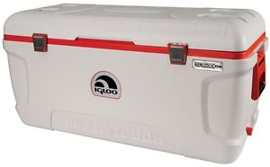 IGLOO Super Tough Built-in Cup Holders Cooler Camping Food Insulated Storage New