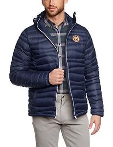 Maloja, Piumino Uomo ManirM, Blu (Deep Ocean), L