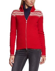 Dale of Norway, Giacca Donna Hemsedal, Rosso (Raspberry/Off White), M