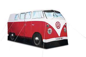 Original Volkswagen Kollektion VW Bulli T1 Zelt Rot / Weiß 211069616 645