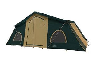 Trek Tents 249 3-Room Cabin Tent, 10 x 20-Feet, Purple/Tan