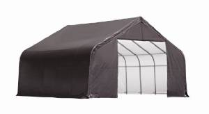 ShelterLogic 86043 Grey 30'x20'x16' Peak Style Shelter