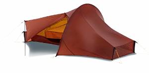 Nordisk Telemark tunnel tent 1, Ultra Light Weight red