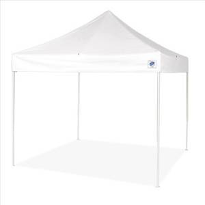 E-Z Up EnterpriseTM Ii Commercial Instant Shelter, 10'X10', White, Steel