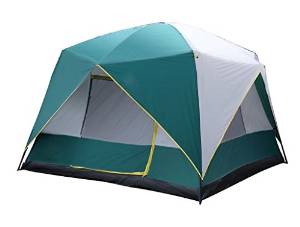 Generic Waterproof Portable 6 Person Tent Color Green