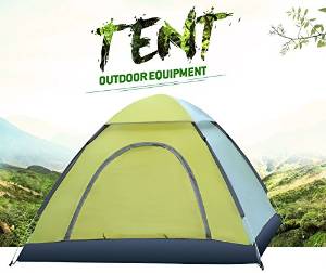 2016 Ultralight Double Layer 3-4 Person 2mX2mX1.3m Waterproof Tent Shelter For Hunting & Fishing Camping Tent