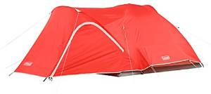 BRAND NEW! Coleman Hooligan 4 Person Tent with WeatherTec System (Red)