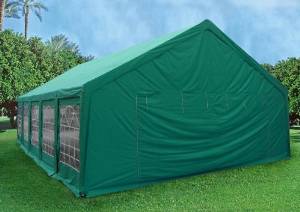 32'x20' Party Tent Green - Heavy Duty Wedding Tent Canopy Gazebo Carport - By DELTA Canopies