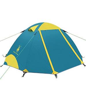 Outdoor tent double double rain-proof aluminium pole tent camping tent