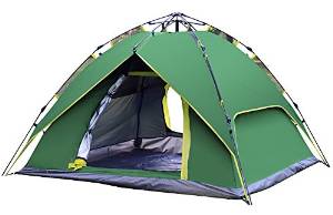 Generic All-around Door 3 Person Tent Color Green