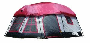 Texsport Highland 8 person 3 Room Family Camping Cabin Tent