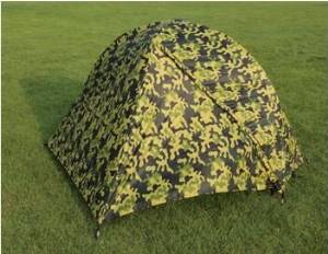 Backpack Tent Cot Ultralight 4 Seaon Double Layer Tent with Sleeping Cot Compact Folding Bed with Storage Bag