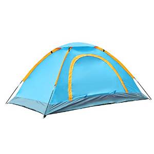 ZJKC&reg; 1 to 2 Person Ultralight Instant Backpacking Tent, 78.7 x 55.1 x 47.2 Inches, 3.3 lbs, 210D Nylon Oxford, Excellent Waterproof Great Outdoor Camping Hiking Tent for Four Seasons