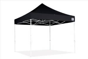 E-Z Up EnterpriseTM Ii Commercial Instant Shelter, 10'X10', Black, Steel